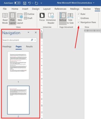 xoa-trang-trong-word-buoc-1-mo-navigation-pan